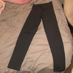 Lulu Lemon leggings size 4 charcoal gray